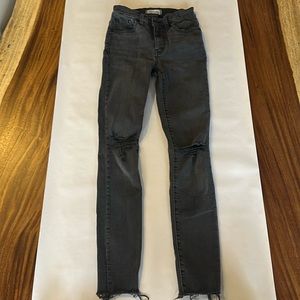 Madewell Black Skinny Jeans
